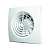 Вентилятор осевой D 100 вытяжной с обратным клапаном AURA белый Эра AURA 4C