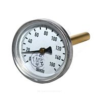 Термометр биметаллический Дк100 осевой 160С A50.10 Wika