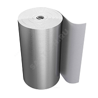 Рулон вспененный полиэтилен SUPER AL толщина 3 мм Тмакс=95°C серый с покрытием алюминиевая фольга Energoflex